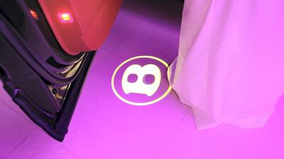 Open the door and you get a Bentley flash. Chris Whiteoak / The National