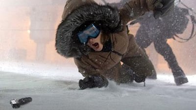 Kate Beckinsale is a US marshal posted to Antarctica in Whiteout, a lacklustre thriller that was released in cinemas but looks remarkably like a straight-to-DVD effort.