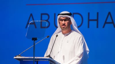 Adnoc chief executive Dr Sultan Al Jaber said the company was open to additional investment opportunities Leslie Pableo for The National