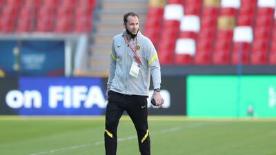 Chelsea's technical and performance advisor Petr Cech at the Mohamed bin Zayed Stadium. EPA