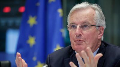 EU Brexit European Commission's Chief Negotiator Michel Barnier. EPA