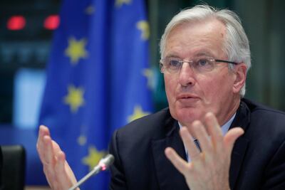 EU Brexit European Commission's Chief Negotiator Michel Barnier. EPA