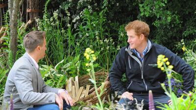 LONDON, ENGLAND - MAY 18: Prince Harry visits the Chelsea Flower Show at Royal Hospital Chelsea on May 18, 2015 in London, England. (Photo by Eamonn M. McCormack/Getty Images)