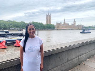 Monica Farag was camping out in Southbank on Tuesday before the opening of the event in Parliament, which will see the queen lying in state. The National