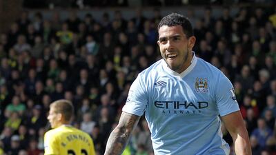 His reintegration complete, Tevez once again got the chance to play again. He made use of every opportunity, scoring goals again. Ian Kington / AFP