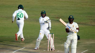 Mohammad Rizwan - 6.5. It has been such a productive African tour for the wicketkeeper batsman, two relatively low scores - 45 and 21- fly under the radar. Pakistan's most bankable player at the moment. AP