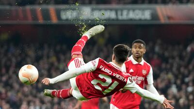 Fabio Vieira 7: Went for spectacular acrobatic volley in first half … but completely missed ball. Had goal-bound blocked by teammate Gabriel soon and another by Guerrero. AP