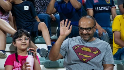 All Stars fans cheering for their team.