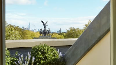 Vistas from a park view deluxe room