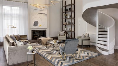 The Abbots House penthouse has been fitted with calming neutral colours. Courtesy CPC Group