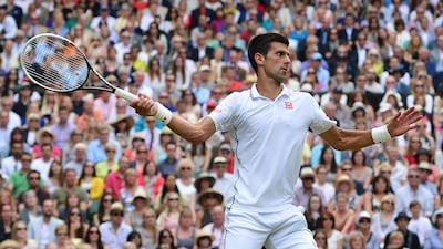 Novak Djokovic won the 2014 Wimbledon title for this seventh grand slam title in July. Carl Court / AFP / July 6, 2014