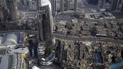 Dubai on Sunday announced a new fire and life safety code after flammable cladding caused fiery damage to The Address Downtown hotel. Jon Gambrell / AP Photo