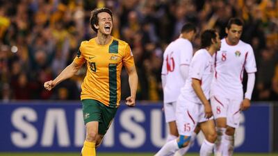 Robbie Kruse (Australia), Midfielder: The tournament ended on a bittersweet note for Kruse with his injury in the final, but he was one of the driving forces behind the home nation’s tournament-high tally of 14 goals. Creative and full of running, he narrowly comes ahead of teammate Mathew Leckie into this selection. (Photo: Michael Dodge / Getty Images)