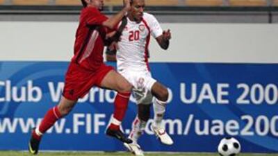 The UAE during the friendly draw against Palestine at Al Wasl stadium in Dubai in Srecko Katanec's first game in charge.
