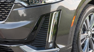 Air intakes on the front wing.