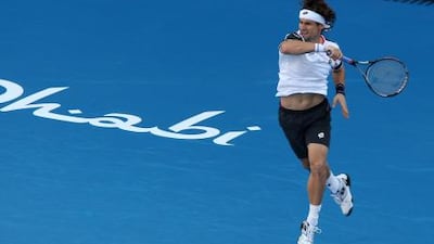 David Ferrer beat Jo-Wilfried Tsonga 2-6, 7-6, 6-2.