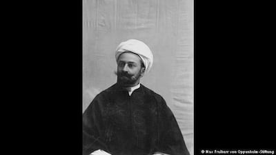 Amateur archaeologist Max Von Oppenheim