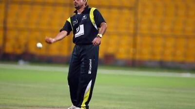 Former UAE captain Saqib Ali has had surgeries for knee, ankle and now lower back . Satish Kumar / The National