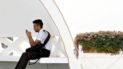 PWC said internet advertising would grow at a compounded rate of 10.7 per cent a year to reach $195bn by 2018. Pawan Singh / The National