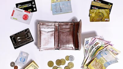 This wallet belongs to Anastasiya, 34, from Ukraine.