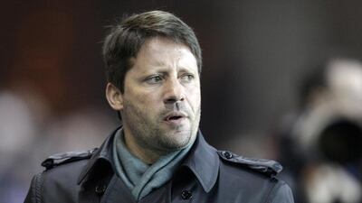 Paulo Sergio, the former Sporting manager, shown here during a Uefa Europa League round of 32 first leg match against Rangers in 2011, is the new manager at Dibba. AFP PHOTO/GRAHAM STUART