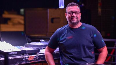 Mehdi Ansari, founder of Analog Room, worked in his family's business from a young age. Khushnum Bhandari / The National