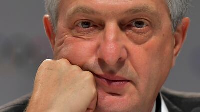 United Nations High Commissioner for Refugees Filippo Grandi has been promoting a new blueprint for helping displaced people at meetings in New York on the sidelines of the 2017 UN General Assembly. Fabrice Coffrini / AFP