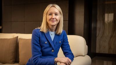 Clare Woodman, Morgan Stanley's head of Europe, Middle East and Africa, and chief executive of Morgan Stanley Internatıonal, spoke to The National. Antonie Robertson / The National