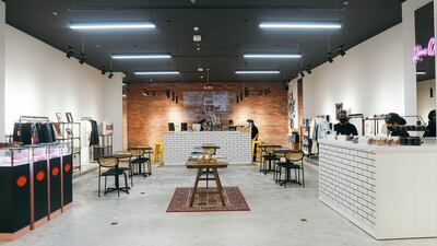 Are We Awake? pop-up store and cafe in Bahrain's City Centre Mall.