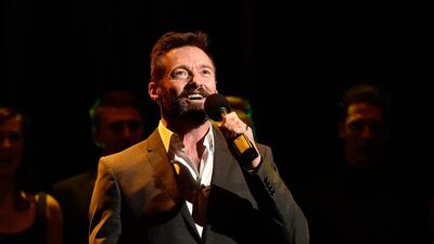Hugh Jackman performs during the launch of the Jackman Furness Foundation for the Performing Arts (JFFPA) at the Western Australian Academy of Performing Arts on 17 May, 2014 in Perth, Australia. Photo by Stefan Gosatti / Getty Images