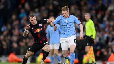 David Raum - 5 Got caught ball watching as De Bruyne played Gundogan through on goal in the 40th minute. Failed to deal with several crosses from De Bruyne. Getty