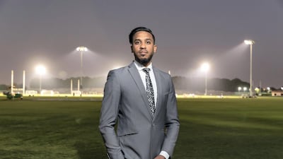 Abu Dhabi Pro Bash event director Shadab Ahamed is the player-manager and coordinator of the Abu Dhabi cricketers heading out for the Simba Premier League in Kenya. Antonie Robertson / The National