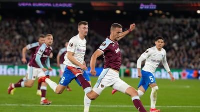 Tomas Soucek - 7: Good header pushed away by goalkeeper Maarten Vandevoordt. Nice one-two with Bowen but no one in box to turn home his cross. The usual reliable performance from Czech midfielder. AP