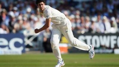 While Ashton Agar starred with the bat, Mitchell Starc saved his heroics for Australia with his bowling.