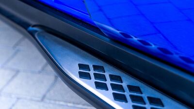 The HR-V is by far best-looking of the three models we tested in Abu Dhabi. Victor Besa / The National