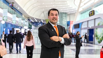 Dennis Jol, chief executive of Abu Dhabi's energy AI company AIQ. Victor Besa / The National