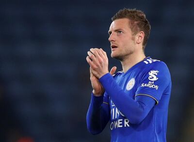 Jamie Vardy is part of Leicester City's older generation that Brendan Rodgers will be working with. Reuters