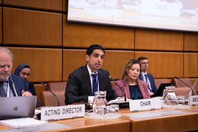 Mr Sharaf said the UAE has made it a priority to create a positive impact through its chairmanship of the committee. UAE Space Agency