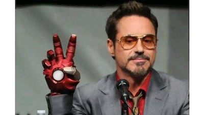 A reader is inspired by Iron Man star Robert Downey Jr's real-life victory over addiction. Kevin Winter / Getty Images
