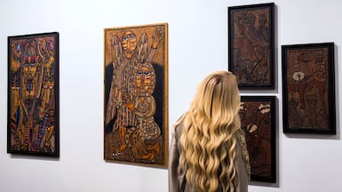 The 17th Abu Dhabi Art will be the last before the event rebrands to Frieze Abu Dhabi. Victor Besa / The National