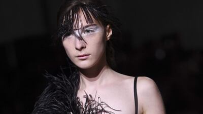 The kings of colour, Dries Van Noten and Christian Lacroix's Spring-Summer 2020 collection. AFP