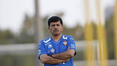 Manager: Abdullah Misfir. Club: Al Dhafra. Succeeded: Laurent Banide, after club's promotion before 2013/14 season. Club coaches since 2008/09: Nine. Mike Young / The National