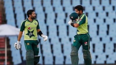 Pakistan's captain Babar Azam celebrated his rise to No1 ODI ranking by cracking a fine century in the third T20 against South Africa in Centurion. AFP