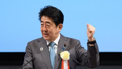 In late 2012, Japanese prime minister Shinzo Abe unveiled a comprehensive economic policy package to sustainably revive the Japanese economy while maintaining fiscal discipline. Akio Kon / Bloomberg.