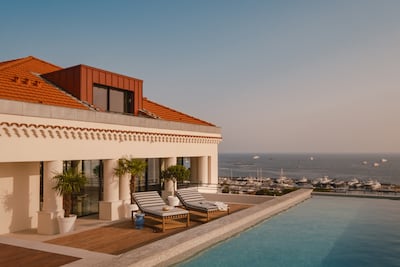 A penthouse at Le Provencal. Photo: Caudwell