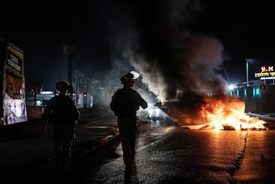 Unrest has rocked Israeli cities this week. AP