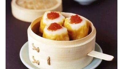 Dim sum at Hakkasan Dubai.