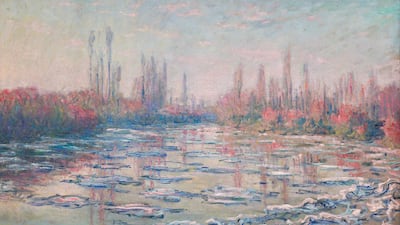 'The Ice Floes' (1880), oil on canvas by Claude Monet. Victor Besa / The National