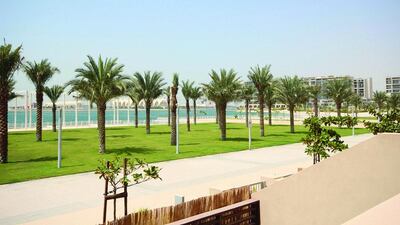 Al Zeina beach. Crompton Partners