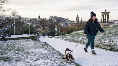 Temperatures falling close to minus 10°C could be recorded in rural parts of the UK on Thursday. Getty Images